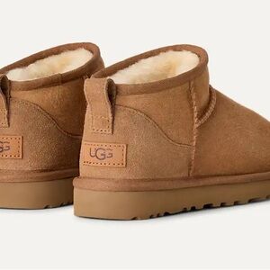 UGG Classic ultra mini platform Chestnut Ankle Boots